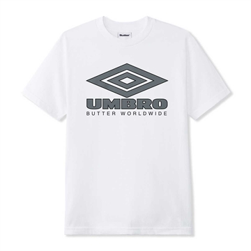 Butter Goods x Umbro T-shirt Diamond Logo White